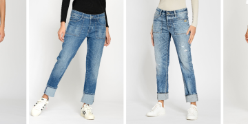 Die 94NICA CROPPED Jeans von Gang Fashion: Boyfriend-Style mit markanter Optik
